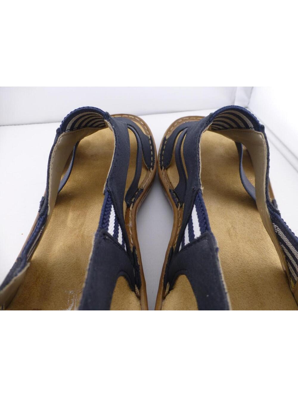 Rieker Antistress Women's Sandals EU 39 UK 6 US 8 Blue White Striped Comfort M3 - Picture 11 of 11